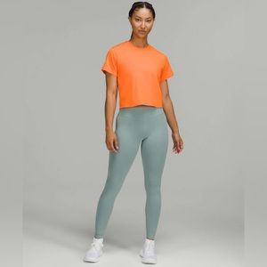 Lululemon Ventilated Open-Back Training T-Shirt